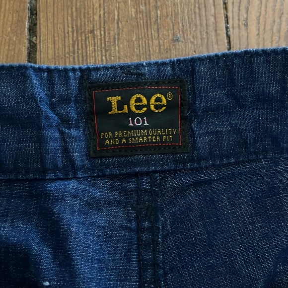 LEE 101 Slim Chino JEANS 30% LINEN W30 L32 - Picture 2 of 11